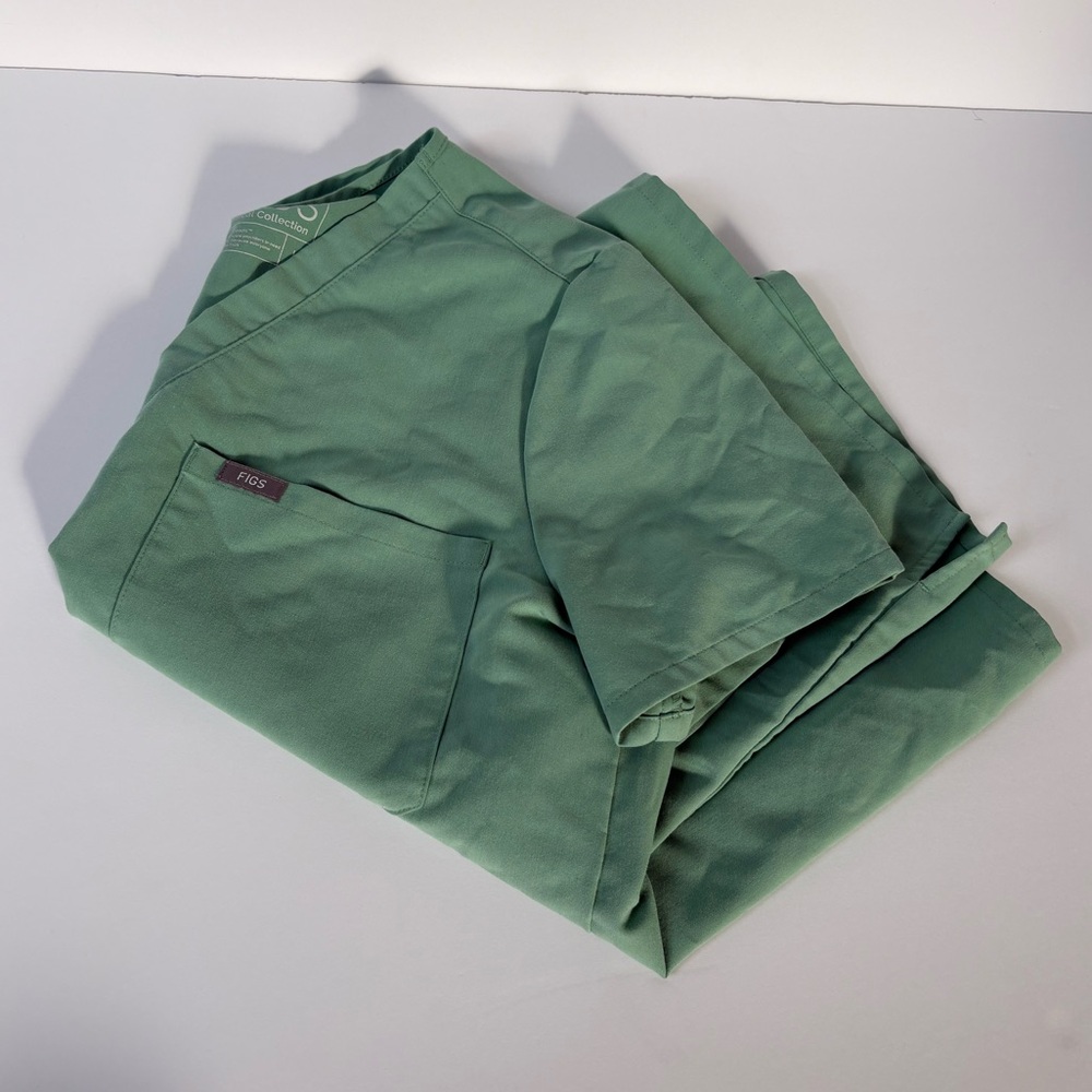 Figs Green Shirt